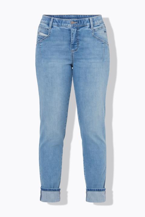 Actual product image Laurasøn Striped Cuff Jeans (52)