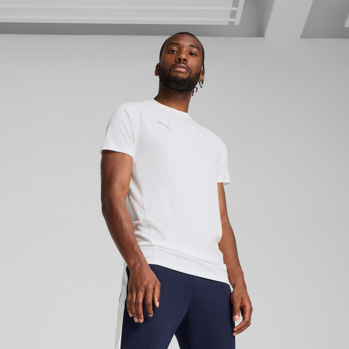Actual product image Puma teamEVOSTRIPE Tee (S)