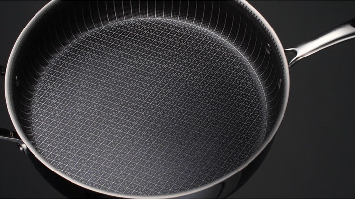 Immagine prodotto Livington Padella in titanio (28 cm, Padella per friggere, Alluminio, Acciaio inossidabile)