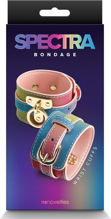 Produktbild NS Novelties Spectra Bondage Wrist Cuff - Rainbow