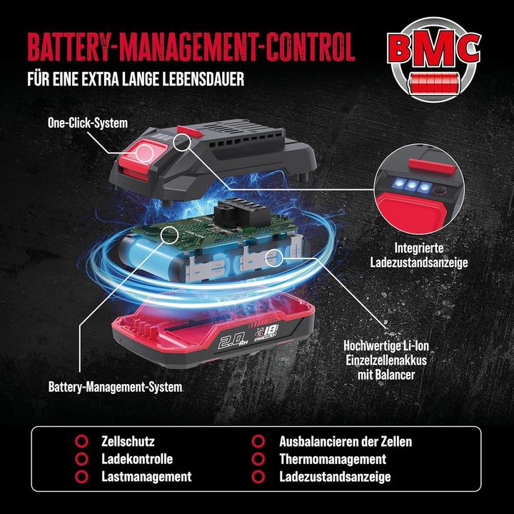 Produktbild Gude Accu-Veegmachine mit 61 cm Veegbreedte und 20 l Container