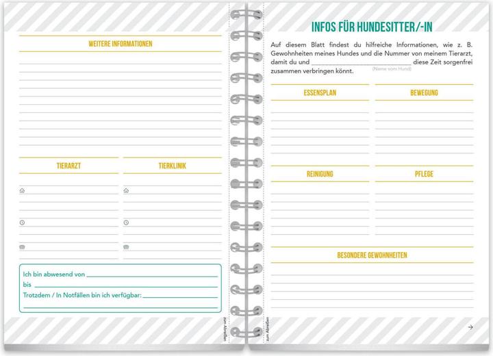 Actual product image Mein Hundetagebuch (German, Familia publishing house, 2016)