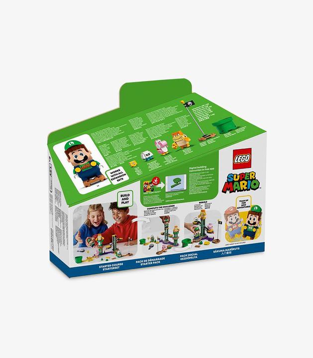Image du produit LEGO Super Mario 71387 Kit de démarrage Aventure avec Luigi (71387, LEGO difficiles à trouver, LEGO Super Mario)