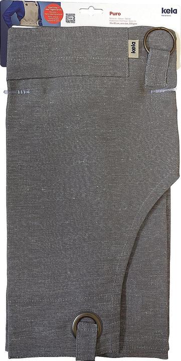 Actual product image Kela Apron Puro grey (M, S)