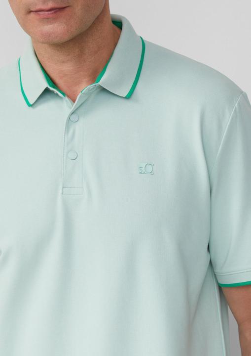 Actual product image S.Oliver Polo-Shirt Sportives Piqué-Poloshirt mit Kontrast-Details (XXL)
