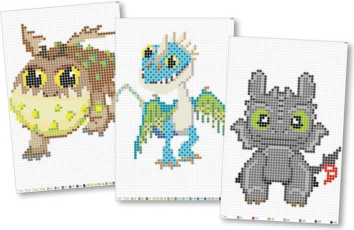 Produktbild Craze Bügelperlen Mega-Set Dragons