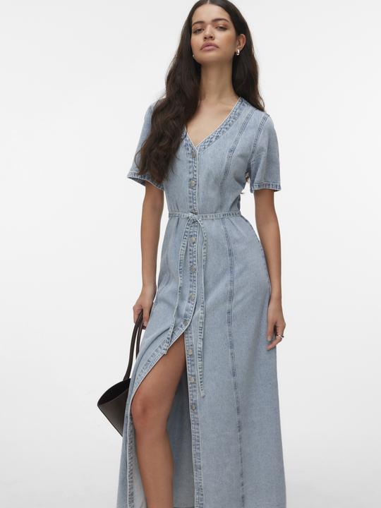 Image du produit Vero Moda VMJANINA Langes Kleid Jeanskleid (M)
