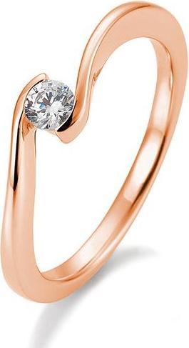 Produktbild Breuning Ring Schwung 0,05-0,30ct. (50, 750/18 K Gold)