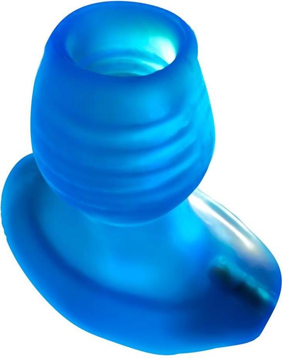 Produktbild Oxballs Glowhole-1 Hollow Buttplug with Led Insert Blue Morph Small