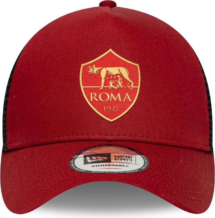 Produktbild New Era A-Frame Mesh Trucker Cap - As Roma Rubin