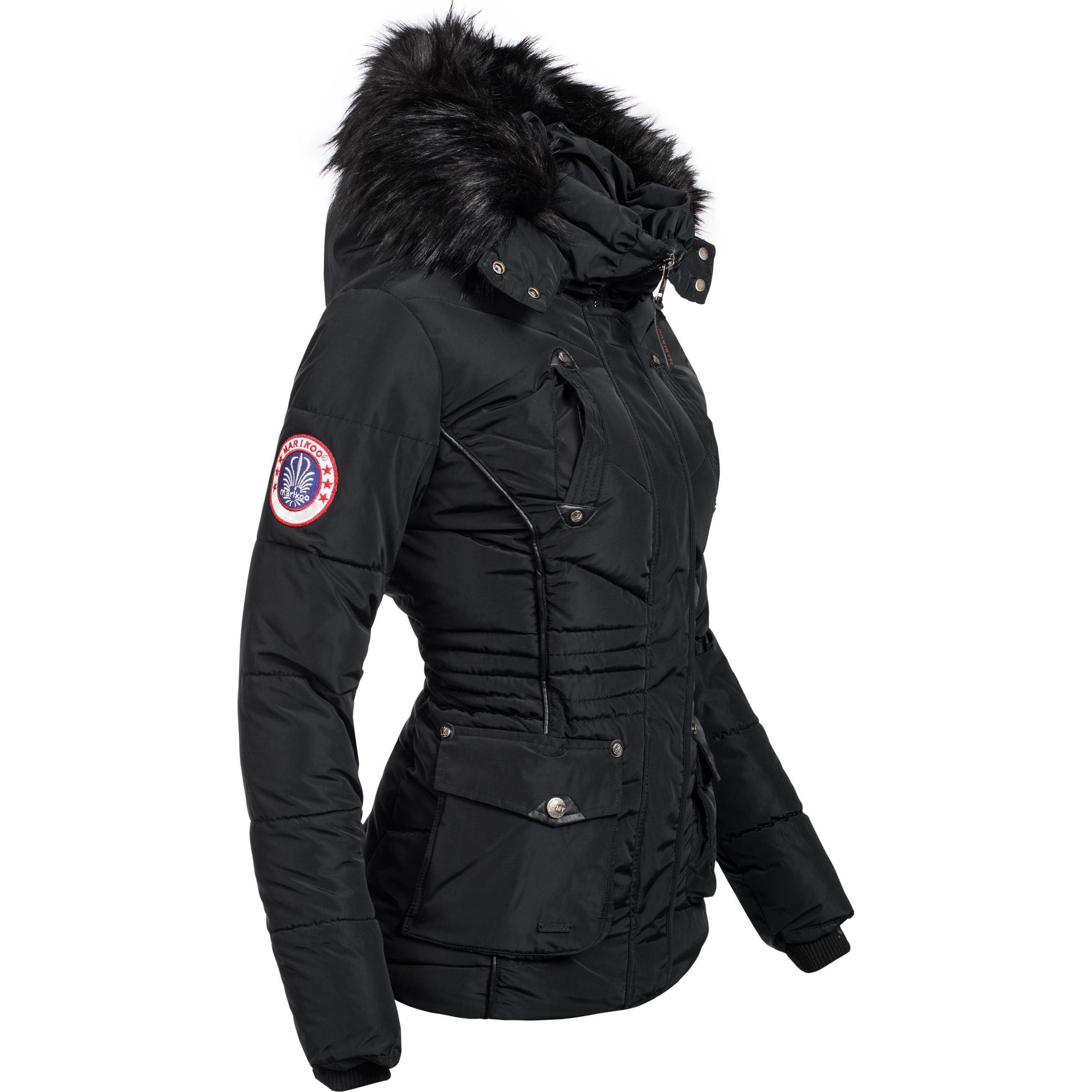 Thumbnail - Marikoo, Damen, Jacke, Vanilla (L), Schwarz, L