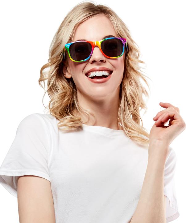 Actual product image Bristol Novelty Rainbow Sunglasses