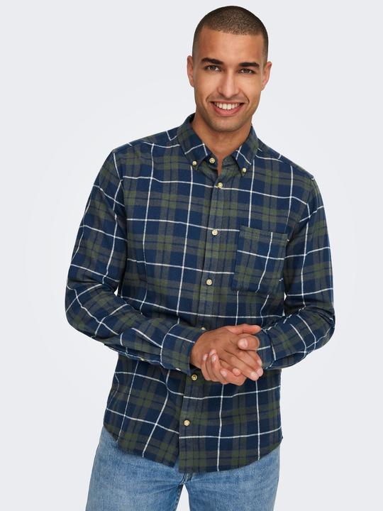 Immagine prodotto Only & Sons Onsral Ls Slim Check Shirt (L)