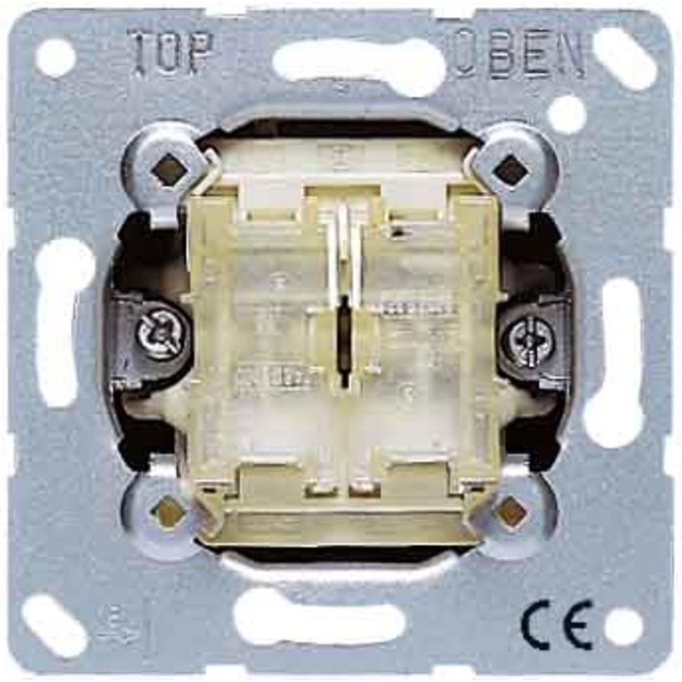 Thumbnail - JUNG Wippschalter, Taster + Schalter, Silber