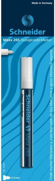 Magni Schneider Maxx 265 Crayon à craie (2-3 mm d'épaisseur, effaçable avec un chiffon humide, à base (1x)