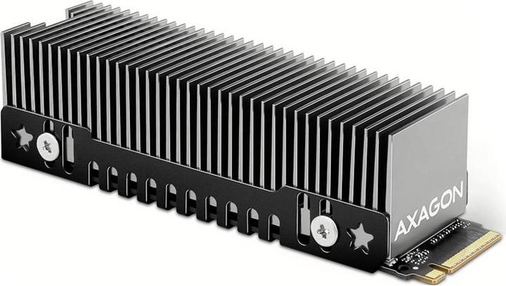 Axagon CLR-M2XT M.2 SSD passive cooler, aluminium - 2280