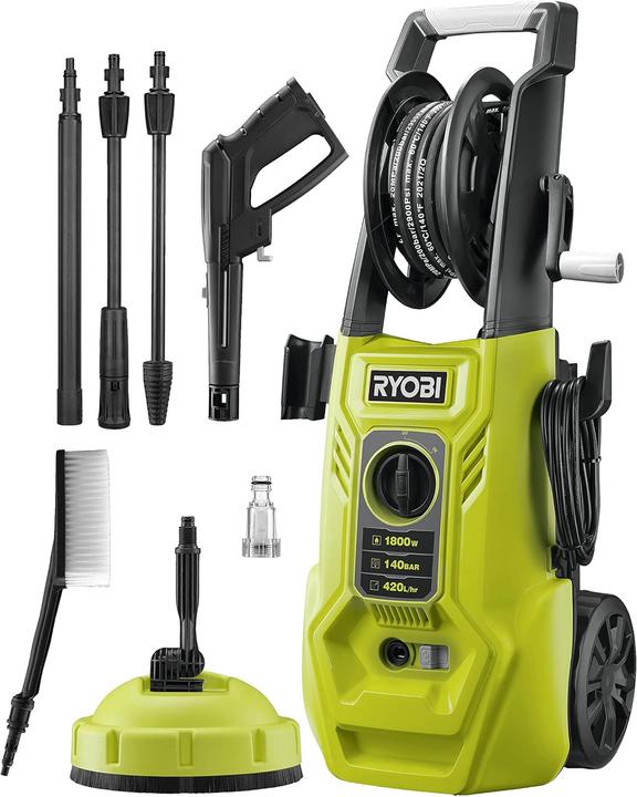 Ryobi 5133005369 RY140PWA 1800W 140Bar Hochdruckreiniger (Electrical connection)