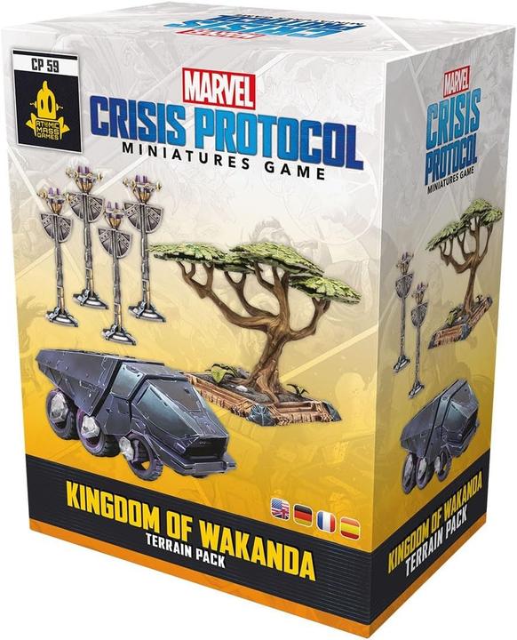 Actual product image Atomic Mass Games Marvel Crisis Protocol - Kingdom of Wakanda (German)
