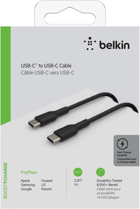 Productafbeelding Belkin USB C-Usb C (1 m, USB 2.0)