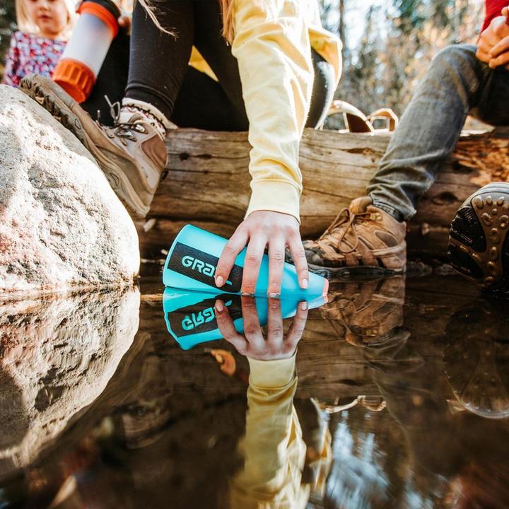 Actual product image Grayl GEOPRESS Purifier Bottle - Bali Blue (0.71 l)