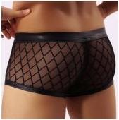 Paris Hollywood Boxer noir transparent - Small (S)