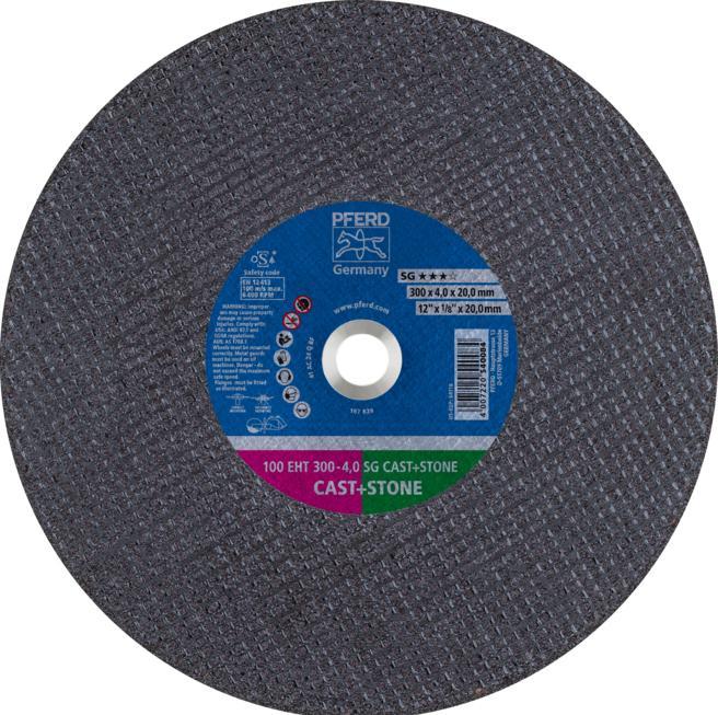 Produktbild Pferd Trennscheibe 100 EHT 300-4.0 AC 24 Q SG/20.0 VPE: 20