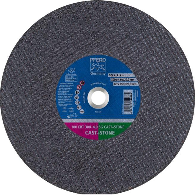 Pferd, Sägeblatt, Trennscheibe 100 EHT 300-4.0 AC 24 Q SG/20.0 VPE: 20