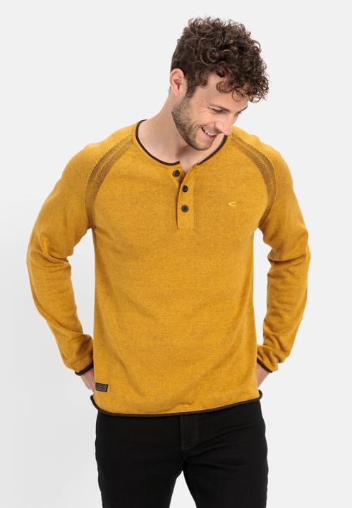 Produktbild Camel Active Henleyshirt aus zertifiziertem Organic Cotton (XXL)