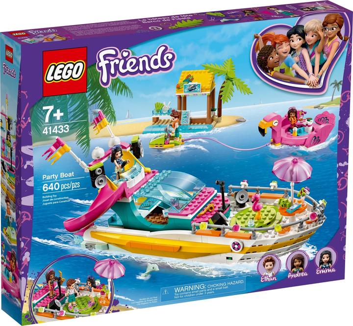 Produktbild LEGO Partyboot von Heartlake City (41433, LEGO Friends)