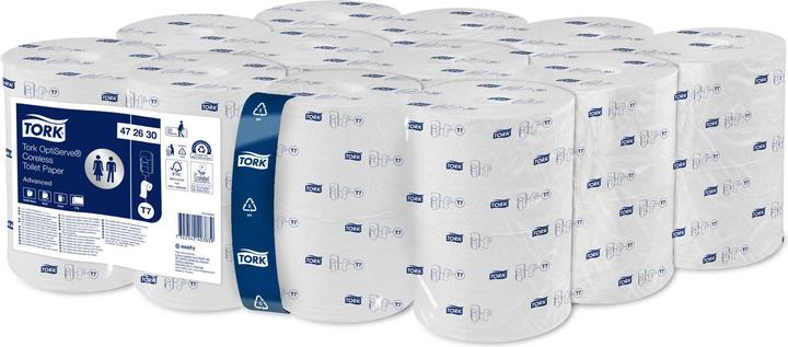 Productafbeelding Tork Toiletpapier 2-laags 24 rollen wit (24 x)