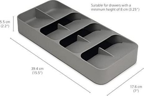 Image du produit Dream Drawers, Gris, Ensemble d'organiseurs 2 pièces, Large