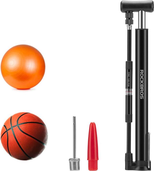 Produktbild Rockbros 42322821001 floor bicycle pump - black