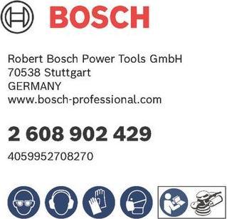 Actual product image Bosch Professional Schleiffolie Expert O780 (60, 80, 120, 180, 240)
