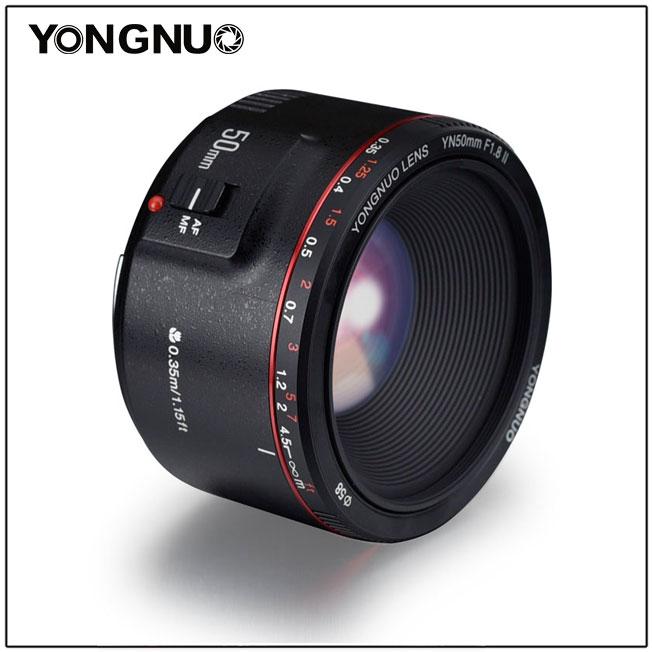 Immagine prodotto Yongnuo 50 mm f/1,8 II Canon EF (Canon EF, Full-frame)