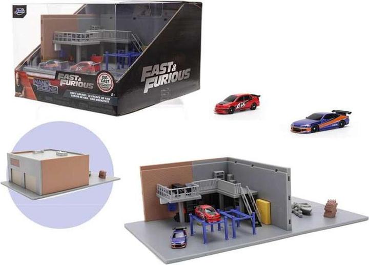 Produktbild Jada Fast & Furious Nano Han's Garage Diorama