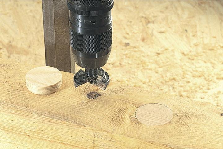 Produktbild wolfcraft 8 Konusplättchen ø40mm (8 Stk.)