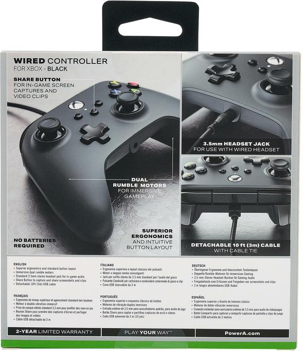 Produktbild PowerA Gamepad (Xbox Series S, Xbox One S, PC, Xbox Series X)