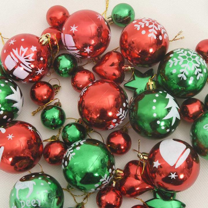 Produktbild vidaXL Weihnachtsornament (40x)