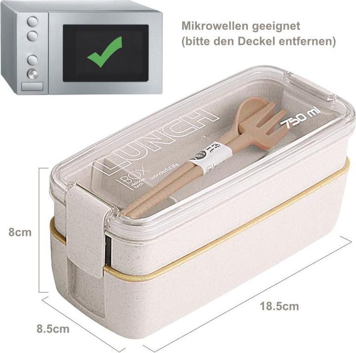 Actual product image Hermex Brotdose Lunch Box Vesperdose Snackbox Jausenbox Essensbehälter