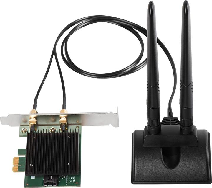 Produktbild edimax WLAN-AX PCIe Adapter EW-7833AXP, WiFi-6 & BT5 (PCI-E x1)