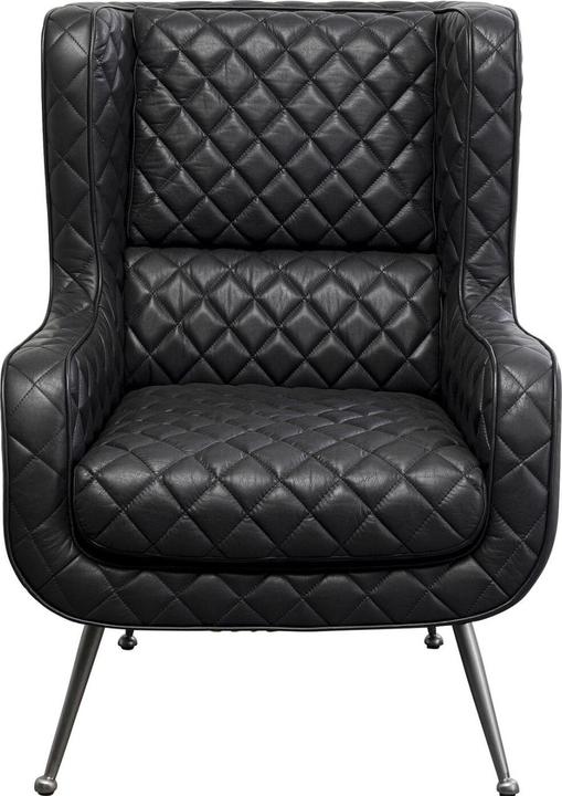 Image du produit Kare Design Fauteuil Nonna Smart cuir noir