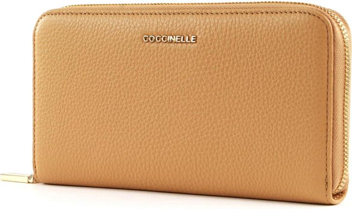 Actual product image Coccinelle Metallic Soft Zip Around Wallet