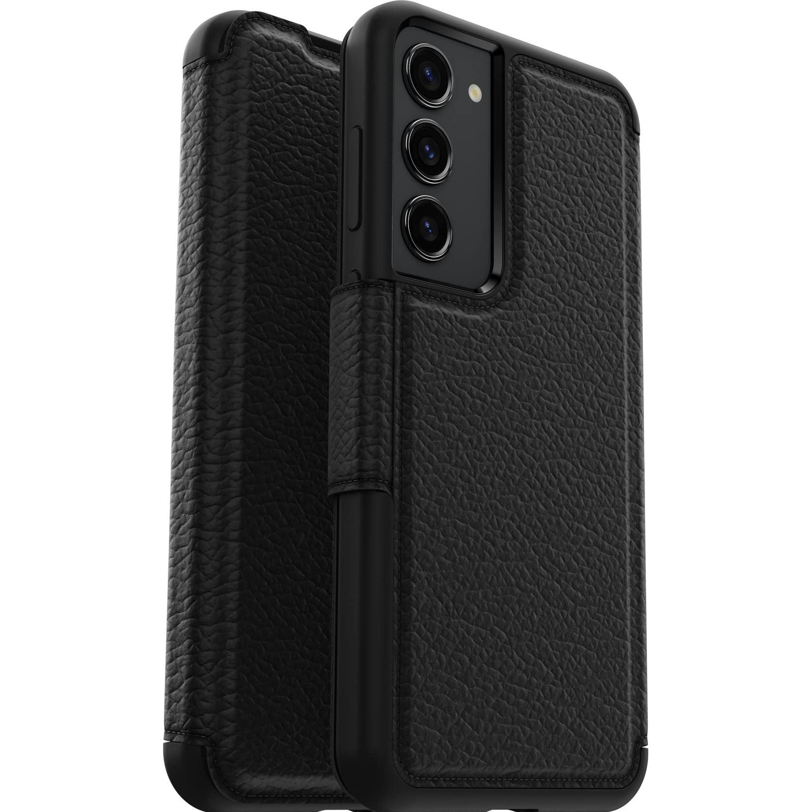 OtterBox Strada Folio (Samsung Galaxy S23+), Smartphone Hülle, Schwarz