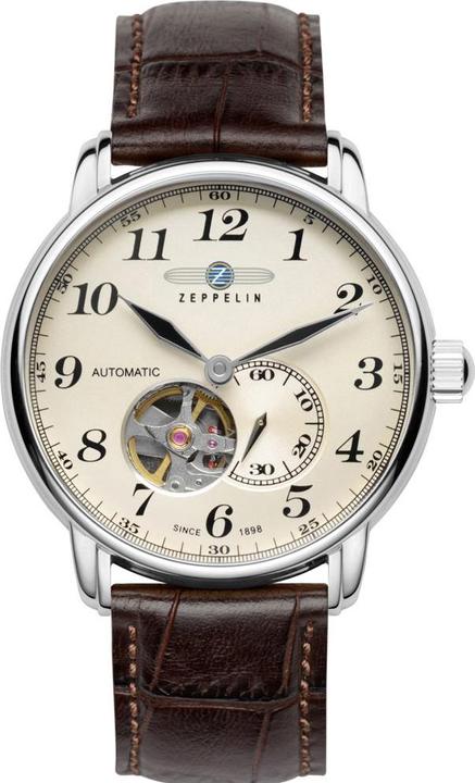 Braun, Beige, Silber
