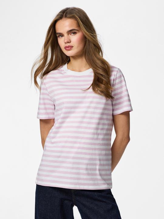 Produktbild Pieces Pcria Ss Tee Stripes Jrs Noos Bc (M)