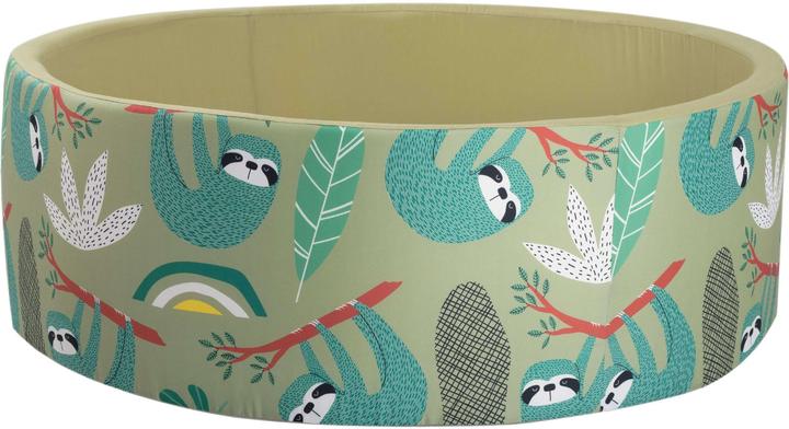 Actual product image Knorrtoys Bällebad soft - "Faultier" - 150 balls grey/white/transparent