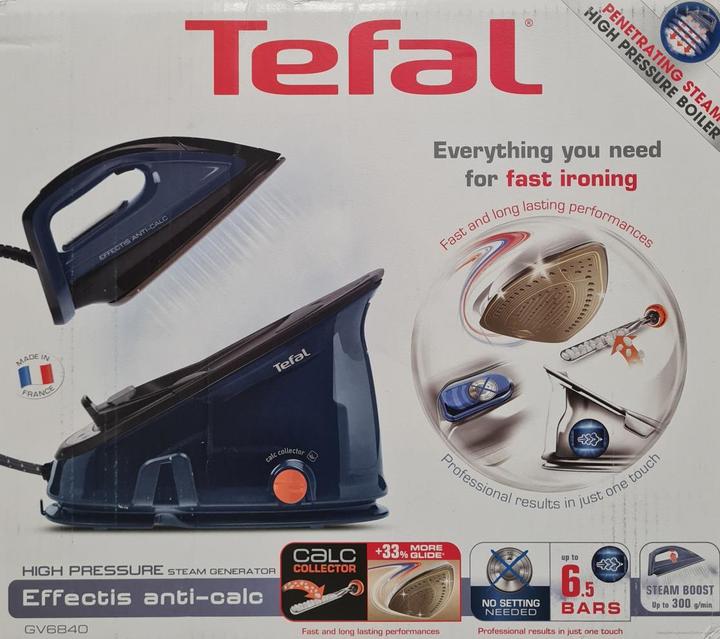 Actual product image Tefal Effectis Anti-Calc GV6840 (2200 W, 300 g/min)