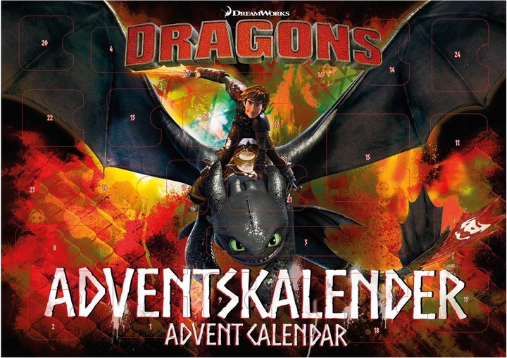 Produktbild Craze Adventskalender Dragons
