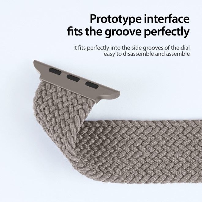 Image du produit Dux Ducis Bracelet Mixture Pro (42 mm, 44 mm, 45 mm, 49 mm, Nylon, Apple Watch Series 1, Apple Watch Series 2, Apple Watch Series 3, Apple Watch Series 4, Apple Watch Series 5, Apple Watch Series 6, Apple Watch Series 7, Apple Watch Series 8, Apple Watch Series 9, Apple Watch SE, Apple Watch Ultra, Apple Watch Ultra 2)