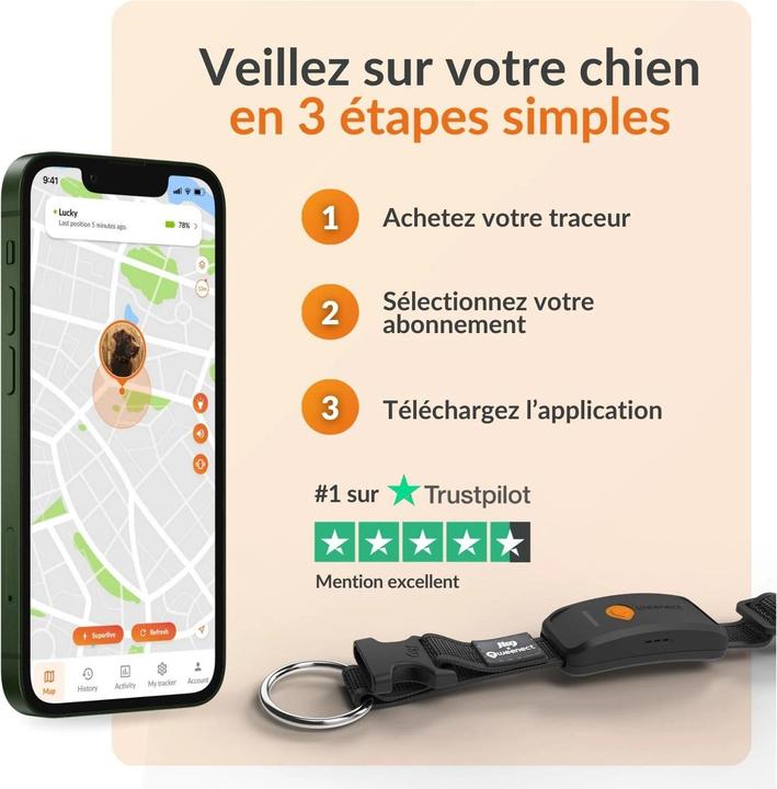 Image du produit Weenect Traceur GPS pour chiens (Chien, Général)